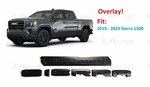 Overlay Matte Black Rear Sierra Elevation Emblem 2019+ 15002500HD3500HD. Fixed Price $45.99.