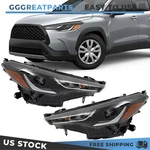 Led Headlight Assembly For Toyota Corolla Cross 2022 2023 Left Right 2P Set. Fixed Price $198.21.