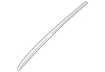 Genuine Audi Windshield Molding 4M0-854-327-B-01C. Fixed Price $68.52.