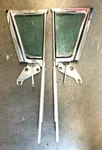 1957 Cadillac Wing Windows Passenger & Driver Sides Sedan Ville. Fixed Price $475.00.