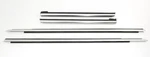 Exterior Window Scraper Molding Trim 03-09 Audi A4 S4 B6 Convertible Genuine. Fixed Price $109.99.