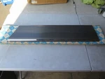 Nos Left Rear Door Gray Trim Panel Oe Mercedes 380SEL 500SEL 12669029407174 (9E1. Fixed Price $175.00.