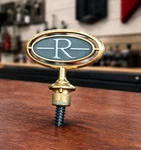 1986 1993 Buick Riviera Gold Tone Hood Ornament Oem Emblem. Fixed Price $37.99.