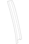 Genuine Bmw Guide Channel 51-35-7-384-944. Fixed Price $28.83.