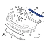 For Volkswagen Jetta 19-21 17A807863 Rear Bumper Cover Support Rail. Fixed Price $111.66.