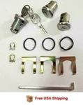 Fits 1966-1967 Pontiac Gto Lemans Door & Trunk Lock Set With Gm Keys Free Ship. Fixed Price $37.90.