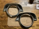 Set Of 1956 Cadillac Head Light Bezels Chrome Oem Used. Fixed Price $80.00.