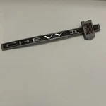 Vintage Chevy Ii 300 Chrome Fender Emblem Oem Part 4857469 Early 60 S. Fixed Price $35.95.