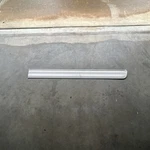 01-04 Toyota Sequoia Left Front Passenger Door Molding Trim Oem White. Fixed Price $90.00.
