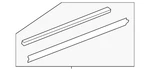 Genuine Audi Belt Molding 4G8-853-763-M-T94. Fixed Price $337.59.