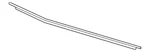 Genuine Volkswagen Belt Molding 11K-837-477-A-5AP. Fixed Price $42.59.