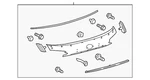 Genuine Lexus Finish Panel 76801-78090-A1. Fixed Price $625.19.