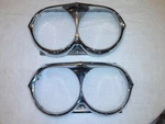 Vintage 1062 Pontiac Bonneville Catalina Star Chief Gp Head Light Bezels. Fixed Price $120.00.
