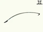 Left Driver Side Upper Roof Bright Trim Molding Oem 2012-2020 Tesla Model. Fixed Price $346.00.