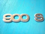 Saab Oem 1984-1994 900 Rear Trunk Metal Emblem Badge Logo Nameplate 9223223. Fixed Price $14.99.
