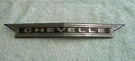 1966 Vintage, Oem "chevrolet Chevelle" Hood / Grill Emblem, Pt# 3895120 NO-2. Fixed Price $49.99.