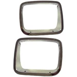 Driver & Passenger Headlight Bezels 1987-95 Jeep Wrangler CH2513126/CH2512126. Fixed Price $80.98.