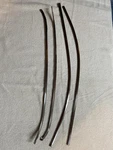 Mopar 1970-72 Dart Swinger Vinyl Top Back Bottom Rear 4 Trim Pieces Ships Free!!. Fixed Price $171.00.