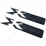2PCS 2019-2025 Gmc Sierra Off Road Bed Emblem Oem Gen Matte Black Badge. Fixed Price $27.95.
