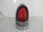 1955 Chevy Bel Air Oem Tail Light Chrome Housing Red Clear Lens Back Cut Off Vtg. Fixed Price $150.00.