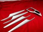 12-15 Bmw E84 X1 Center Console Door Panel Interior Silver Trim Cover Set Oem. Fixed Price $162.47.