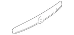 Genuine Nissan Deck Lid Finish Panel 84810-9KS6A. Fixed Price $107.66.