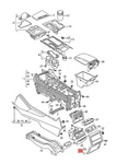 Genuine Vw Touareg CR7 Trim For Centre Console 7608642992UT. Fixed Price $97.13.