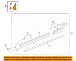 Gm Oem 11-22 Encore Pillars, Rocker Floor Exterior Trim-corner Molding 42650660. Fixed Price $63.00.
