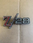 Camaro Z/28 1969 Rear Tail Panel Emblem 8745869 N.o.s. /R1/. Fixed Price $55.00.