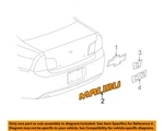 Gm Oem 08-15 Malibu Trunk Lid Exterior Trim-nameplate 22842005. Fixed Price $72.33.
