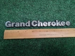 1993-1998 Jeep Grand Cherokee Fender Emblem Badge Logo Symbol Name Plate 1S8. Fixed Price $19.99.