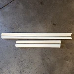 Audi B5 S4 Oem Lower Door Molding Casablanca White LY9G. Fixed Price $190.00.