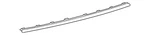 Genuine Audi Center Molding 89A-853-551-TB2. Fixed Price $81.58.