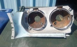 1972 Ford Torino Left Hand Headlight Bucket W/cups D2OB-13A045-BD. Fixed Price $100.00.
