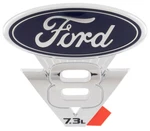 Oem New Ford Super Duty 7.3L Godzilla V8 Fender Emblem 4.5" X 4" Adhesive Badge. Fixed Price $62.59.