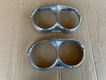 1962 Pontiac Bonneville Catalina Convertible Wagon Headlight Trim Bezels. Fixed Price $49.99.