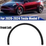 For 2020 2021-24 Tesla Model Y Front Left Black Fender Wheel Arch Flare Molding. Fixed Price $30.00.