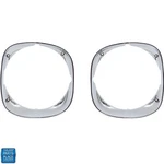1970-1973 Pontiac Firebird Trans Headlight Lamp Bezels Pair New. Fixed Price $189.99.