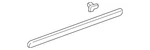 Genuine Honda Body Side Molding 75322-SHJ-A22ZF. Fixed Price $107.09.