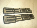 2 Ford E350 Fender Emblems Pair Econoline Van Stick Read. Fixed Price $23.74.