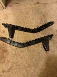 Used Oem Ford 2018-2023 Mustang Rear Bumper Upper Driver / Passenger Pair Set. Fixed Price $54.83.