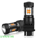 Auxito Turn Signal Light 3157 4157 Led Amber Bulb Plug & Play Super Bright 2/10X. Fixed Price $8.54.