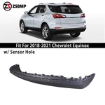 For 2018-2021 Chevy Chevrolet Equinox Rear Bumper Cover Lower With Sensor Holes. Fixed Price $123.99.