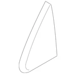Genuine Nissan Fender Molding 96318-1AA0A. Fixed Price $52.00.