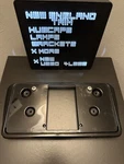 13-17 Cadillac Xts Front License Plate Bracket Factory Black 22911426. Fixed Price $29.99.