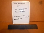 2012 Honda Pilot Oem Driver Side Rear Sill Plate 84262SZAA01ZB. Fixed Price $13.00.