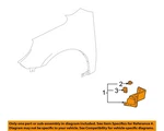 Gm Oem 10-17 Equinox Fender Exterior Trim-lower Molding 22945686. Fixed Price $103.65.