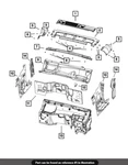 18-23 Jeep Wrangler Jl Left Cowl Side Trim Panel Factory Mopar New Oem. Fixed Price $113.70.