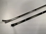 Nos Mercedes W114 W115 Right Rear Trunk Chrome Trim Piece 220D 230 250 280. Fixed Price $135.00.