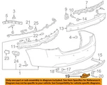 Gm Oem 14-20 Impala Rear Bumper Components-trim Bezel 20957961. Fixed Price $269.39.